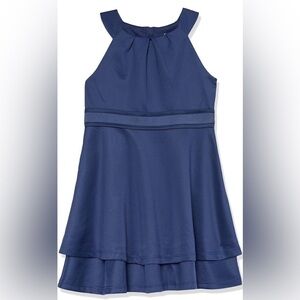 Calvin Klein - Girl’s Dress - Navy - NWT - Wedding - Size 14 - Circle Neck